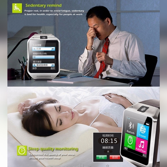 GV08 Sports Smart Watch Phone Wrist Watch With Touch Screen GSM - Picture 11 of 11